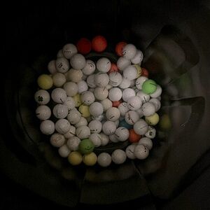 Assorted Colorful Golf Balls Set
